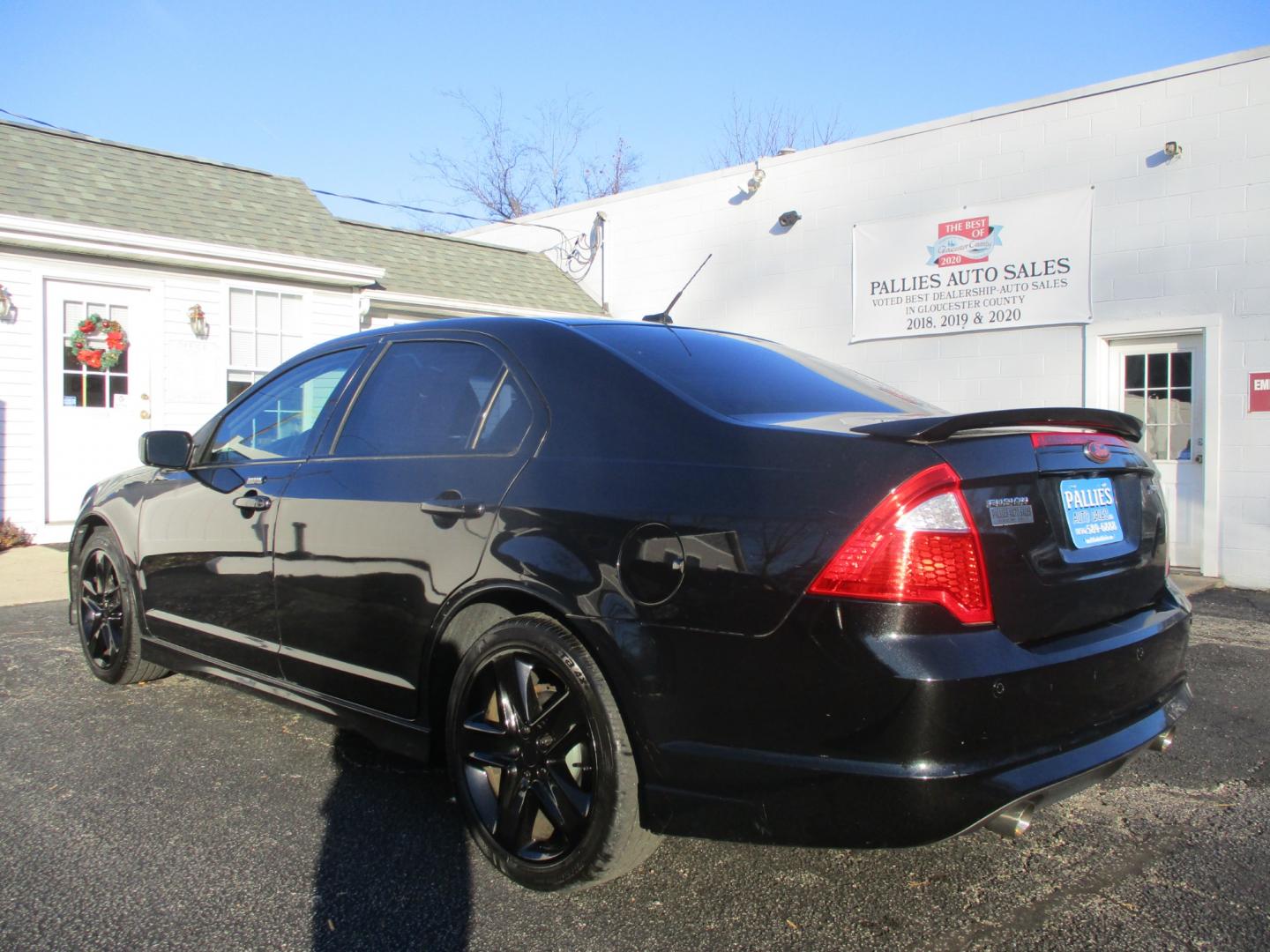 2011 BLACK Ford Fusion (3FAHP0KC5BR) , AUTOMATIC transmission, located at 540a Delsea Drive, Sewell, NJ, 08080, (856) 589-6888, 39.752560, -75.111206 - Photo#3